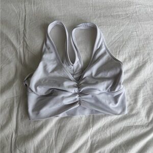 Alo Women's White Sports Bra - size small